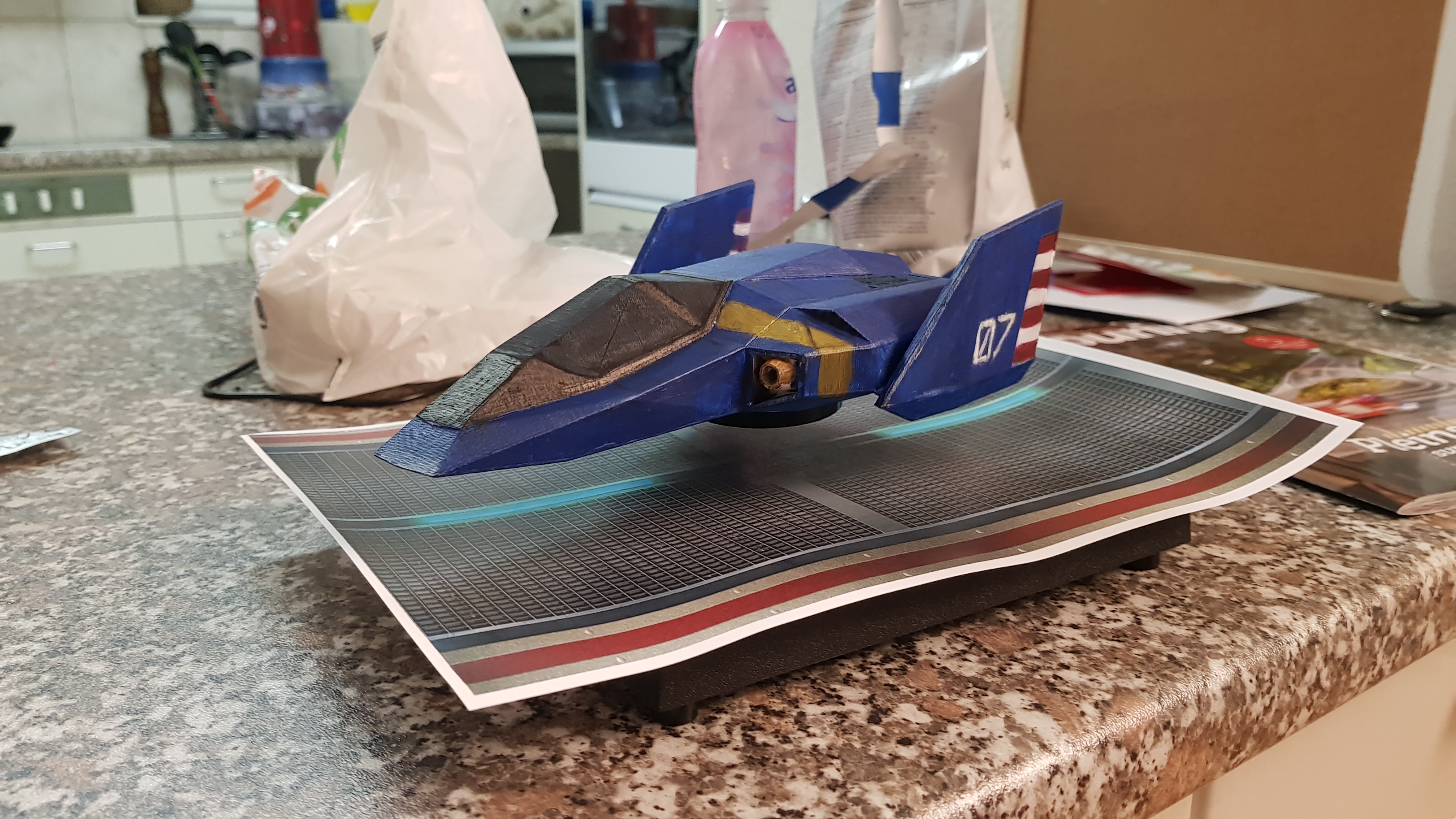 F-Zero : BlueFalcon flottant 20190204_203435